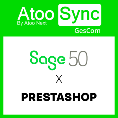 Atoo-Sync GesCom - Sage 50c - PrestaShop